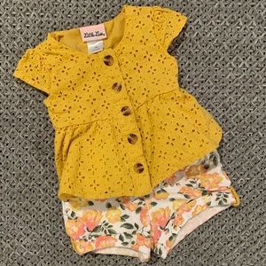 Little Lass 12-M 2-piece short outfit